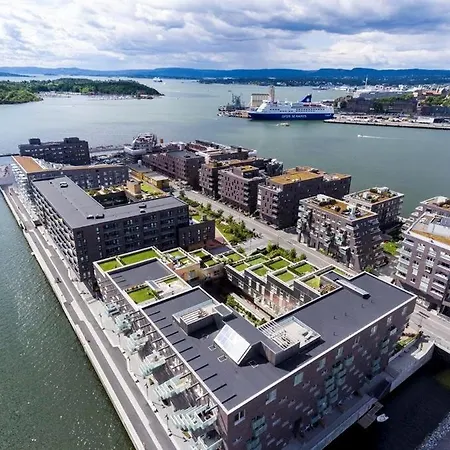 3br Sorengkaia Waterfront W Balcony * Oslo