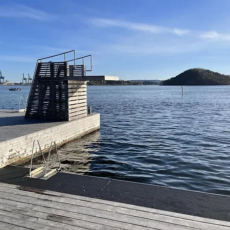 3br Sorengkaia Waterfront W Balcony * Oslo