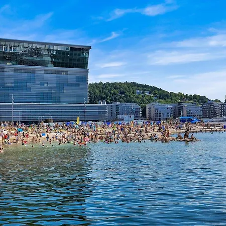 3br Sørengkaia Waterfront W Balcony