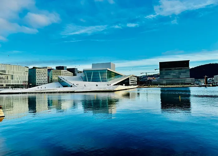 Lägenhet 3br Sorengkaia Waterfront W Balcony *