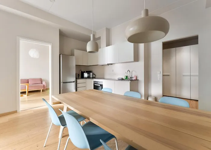 דירה 3br Sorengkaia Waterfront W Balcony אוסלו