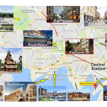 3br Sorengkaia Waterfront W Balcony Apartamento Oslo